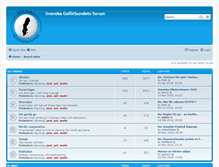 Tablet Screenshot of forum.goforbundet.se