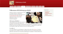 Desktop Screenshot of gbg.goforbundet.se