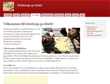 Tablet Screenshot of gbg.goforbundet.se